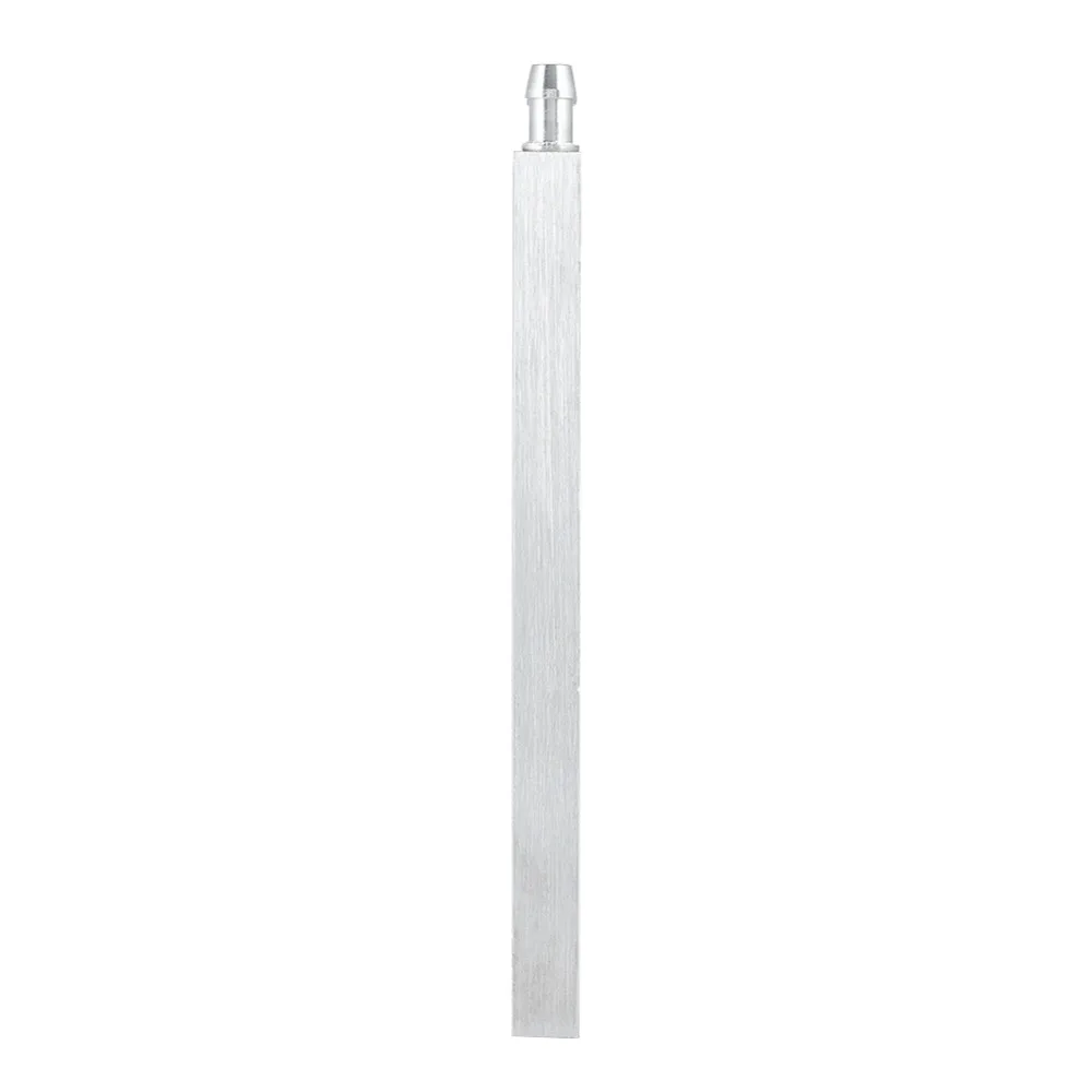 Silver Aluminum Alloy Heat Sink 40x80mm/40x120mm/40x160mm/40x200mm horizontal water outlet Liquid Cooler Water Cooling Block