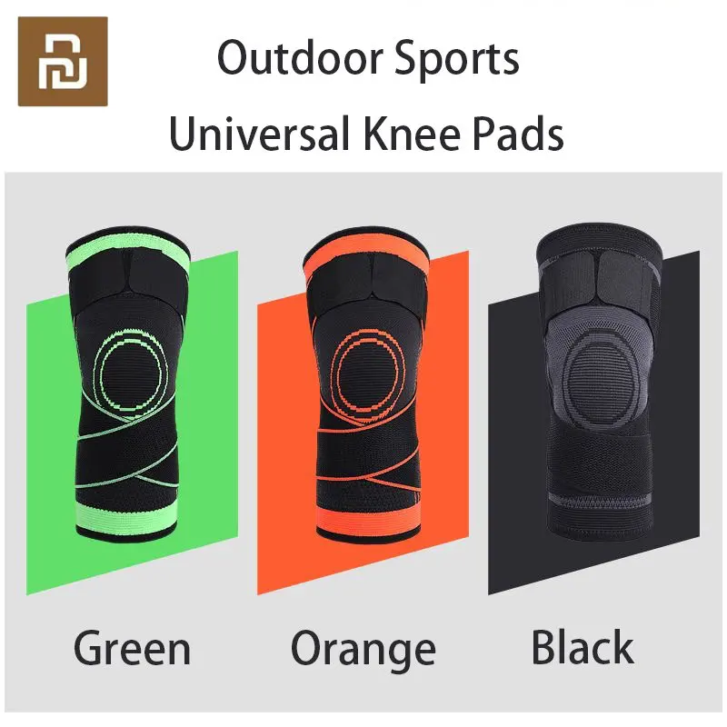 Youpin 1/2 PCS Knee Pads Braces Sports Support Kneepad Men Women for Arthritis Joints Protector Fitness Compression Sleeve Tools