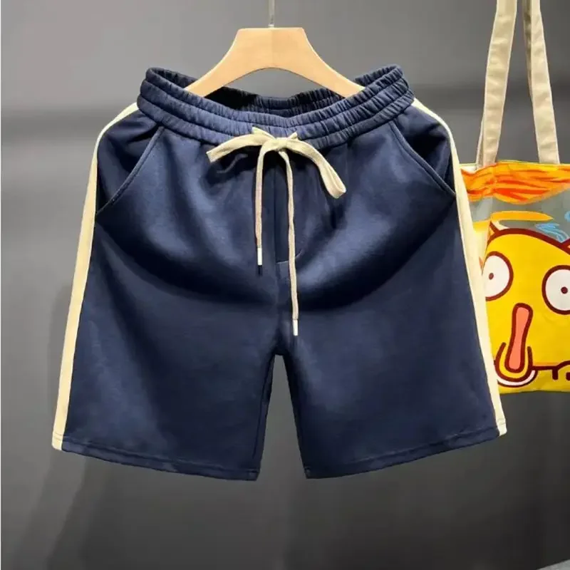 

Тренировочные широкие бегуны, свободные спортивные шорты на шнурке, спортивные баскетбольные мужские шорты, персонализированные стильные шорты Xl Y2k для мужчин