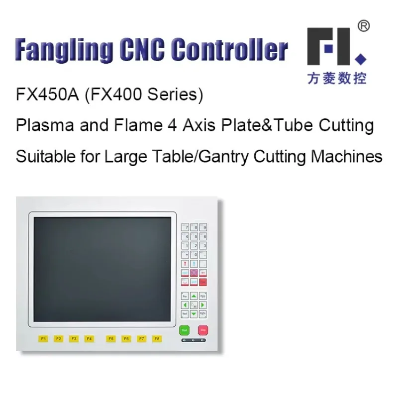 China Factory FLCNC FX400 Series FX450A  CNC Controller 4-axis Controller for Flame and Plasma Cutting Machine view 4
