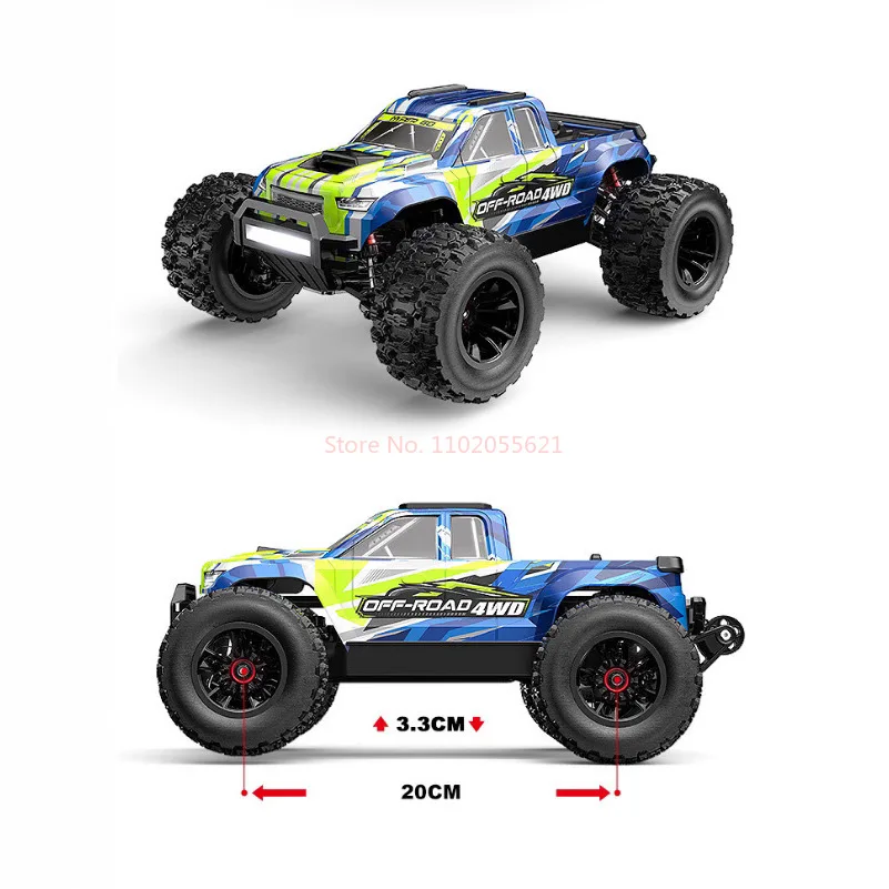 MJX New 14208 1/14 Brushless Remote Control Car Model Toys 2.4g 4wd Hypergo High-Speed Off-Road Vehicle Climbing Car Adult Gifts