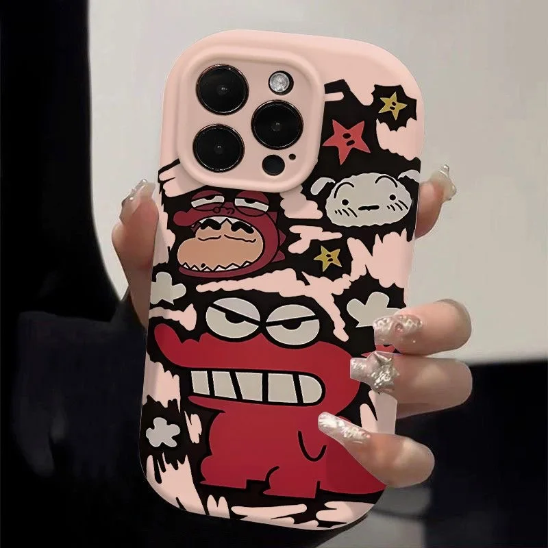 Dinosaur Xiaoxin Shockproof Fashionable Phone Case For iPhone 15 Pro Max 14 Plus 13 12 11 XR X XS 8 7 Cover