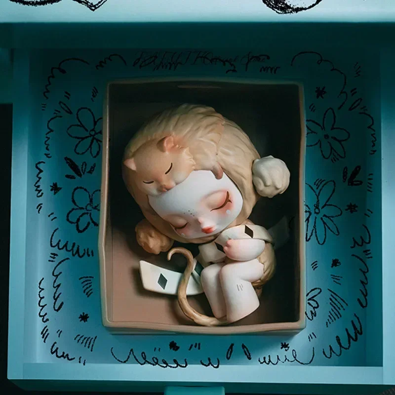 

POP MART Skullpanda Everyday Wonderland Series слепая коробка Mystery Box Caixa Sorpresa аниме фигурки для девочек милая модель подарок на день рождения