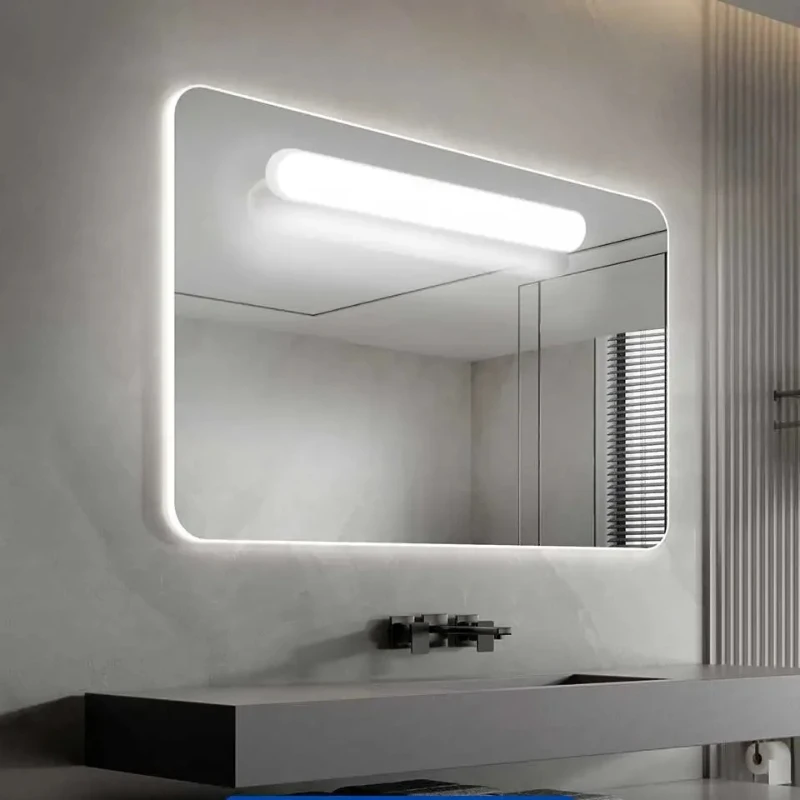 LED Rechargeable Smart 3-level Dimmable Light Mirror Front Makeup Light Eye Protection Reading Lamp Magnetic Touch Night Light