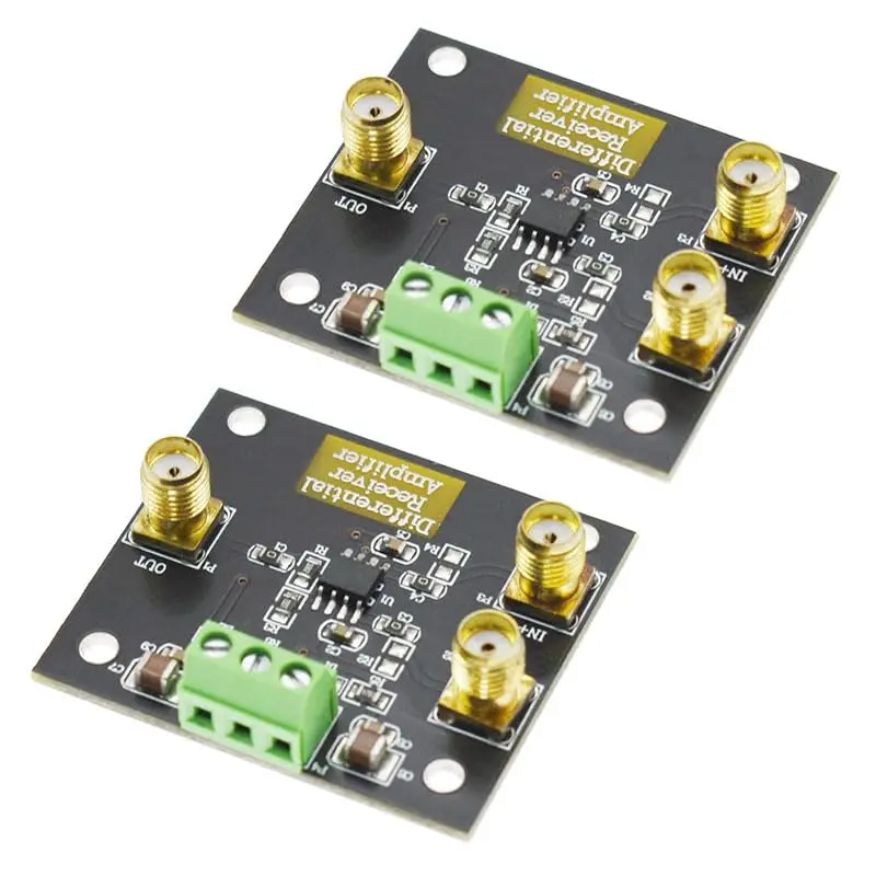 2Pcs AD8130 Differential Module Differential to Single-Ended Board