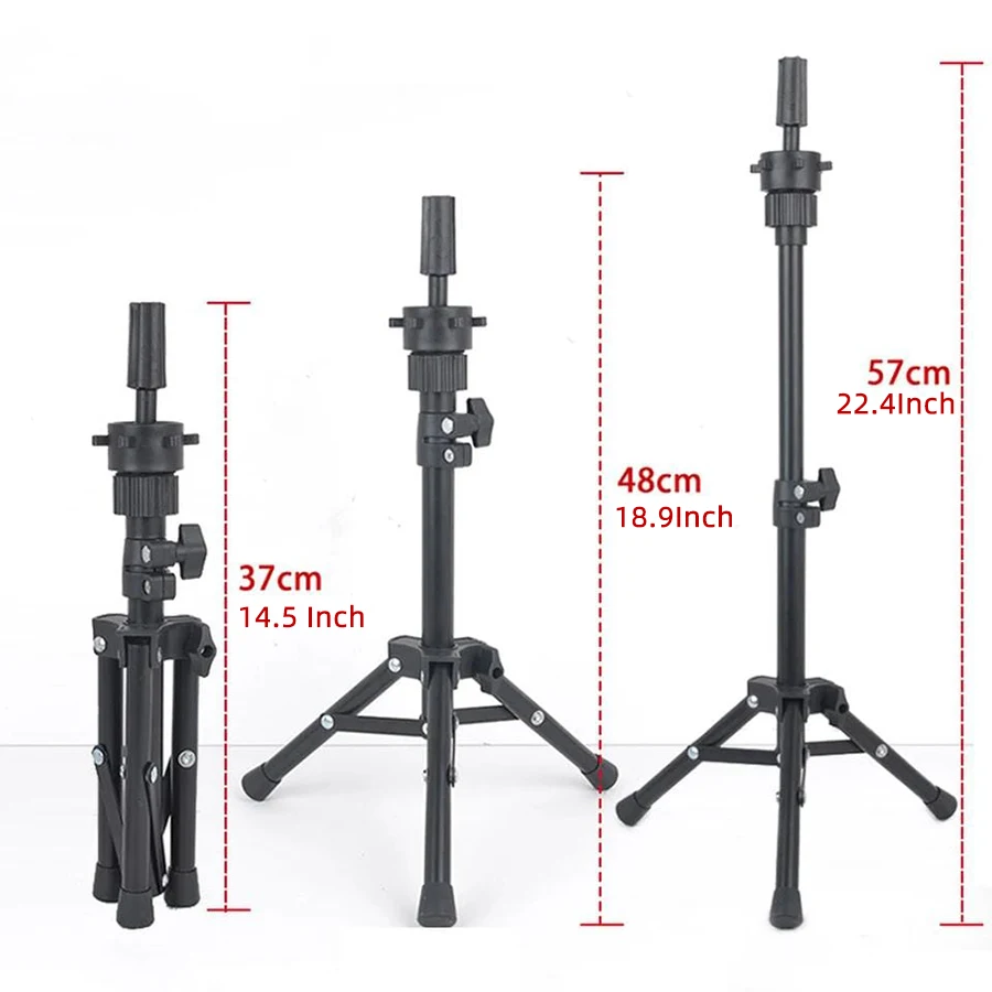 

150cm Wig Stand Tripod Mannequin Head Stand for Mannequin Training Head Holder Hairdressing Clamp Tripod Stand Holder Mannequin