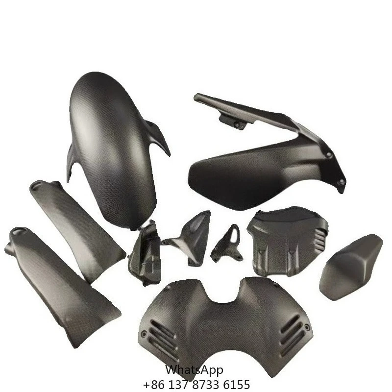 For Ducati Streetfighter V4/V4S Full Vehicle Air Deflector ABS Modified Shell With Carbon Brazing Filler
