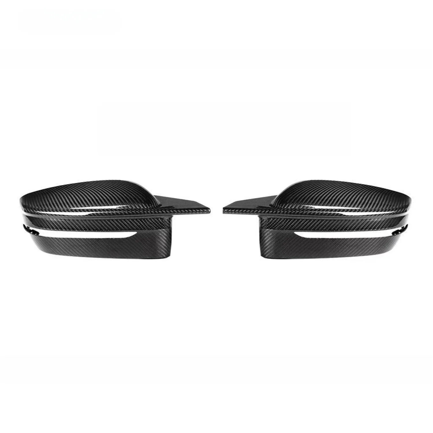 

Hot Selling 2021-2023 Automotive Parts Suitable For 5 Series G30 M4 Horn Style Dry Carbon Fiber Rearview Mirror Cover