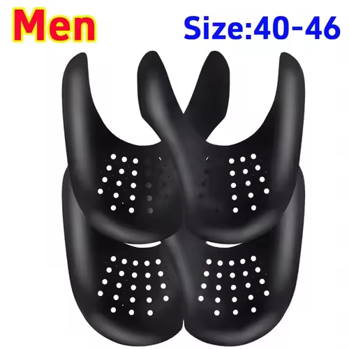 Shoe Crease Protectors Anti-wrinkle Lightweight Shoe Shield Inserts Protector for Sneakers Crack Toe Cap Support Shoes Stretcher - Image 15