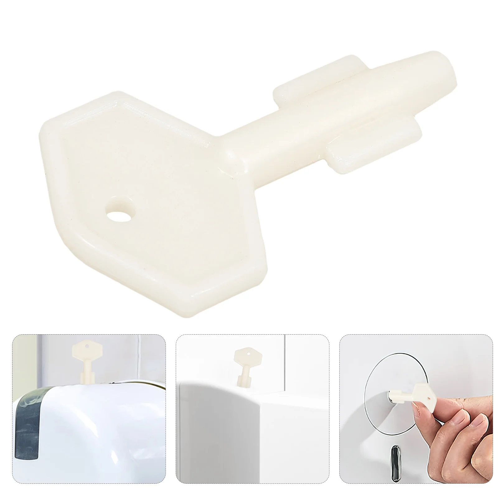 Toilet Paper Key Replacement Tissue Box Dispenser Plastic Accessories Commercial Keys