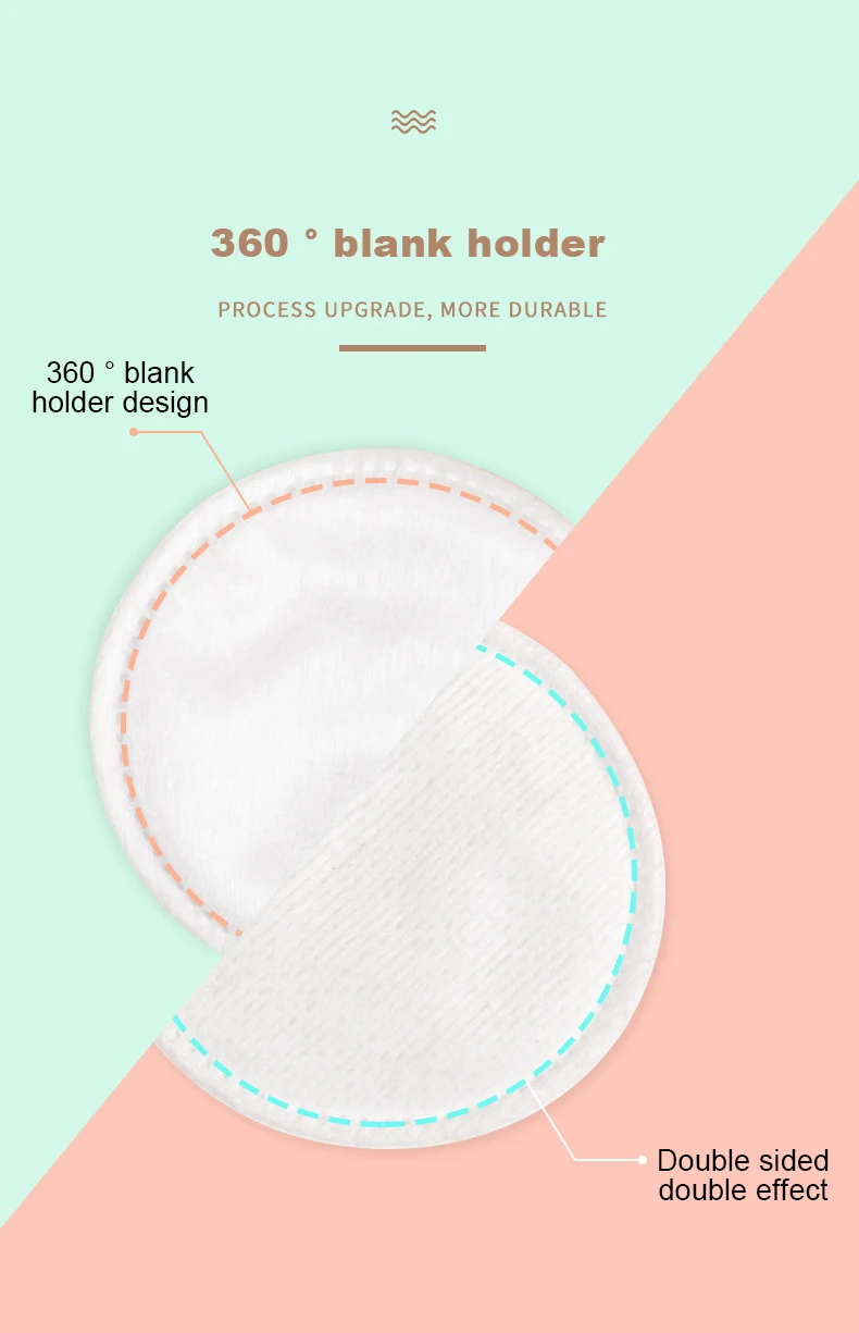 Zestaw 1/5/10 jednorazowy okrągły zmywacz do makijażu kanapkowy płatki kosmetyczne płatki kosmetyczne dwustronny podwójny miękka bawełniana działania niedrażniący