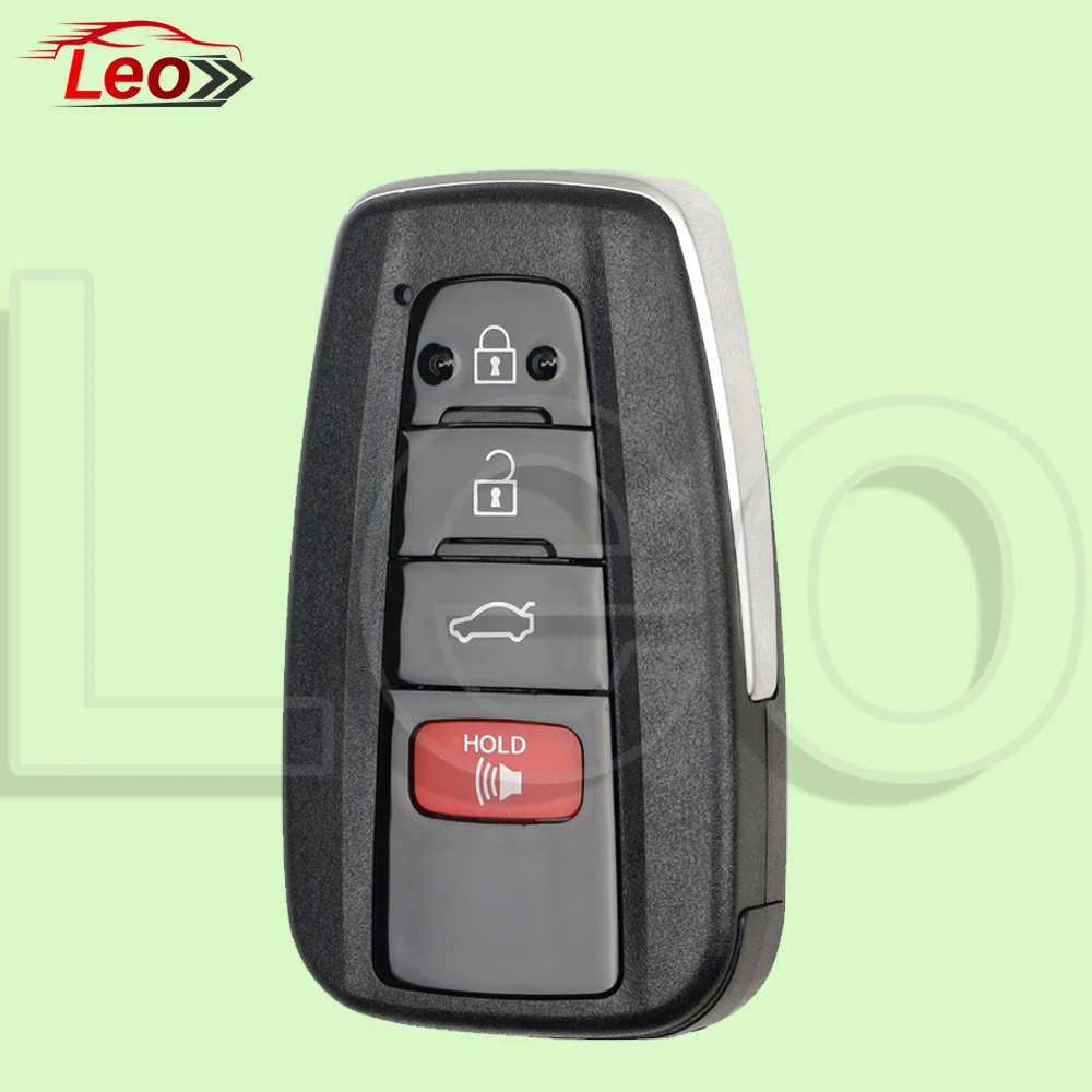معرف Leo FCC:HYQ14FBN PN:8990H-02030 PCB-2000 312-314MHz 4A-CHIP مفتاح السيارة الذكي عن بعد لتويادا كورولا 2019 2020 2021