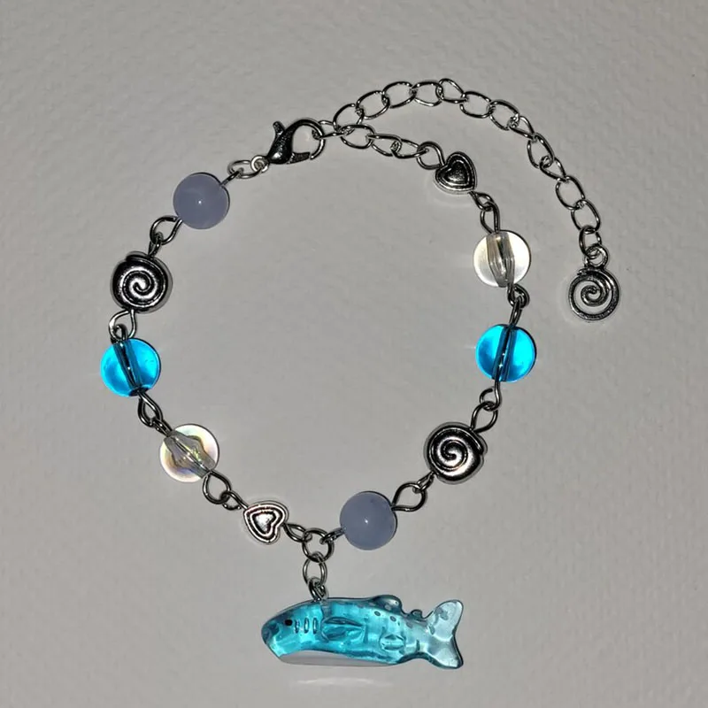 whale shark matching charm bracelets Matching Friendship charm women