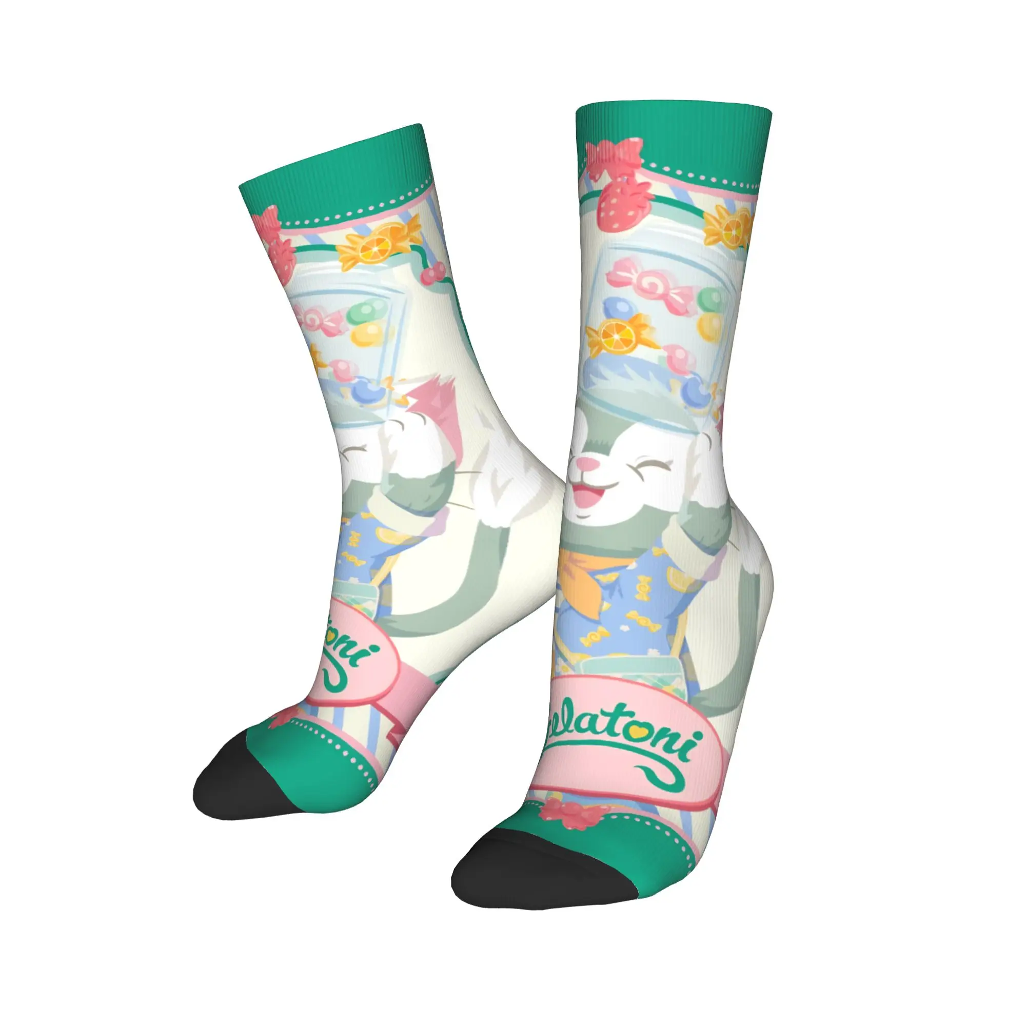 جوارب شتوية دافئة للجنسين من Duffy and Friends Socks Gelatoni غير قابلة للانزلاق