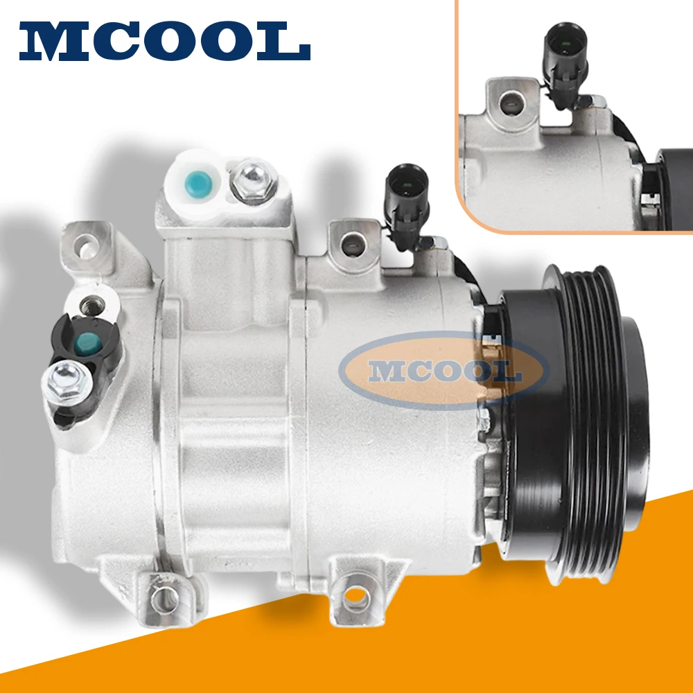 Air Conditioner AC Compressor with Clutch For Kia Rio & Kia Rio5 2006-2011 1.6L CO10980C 8FK351340-051 97701-1G000
