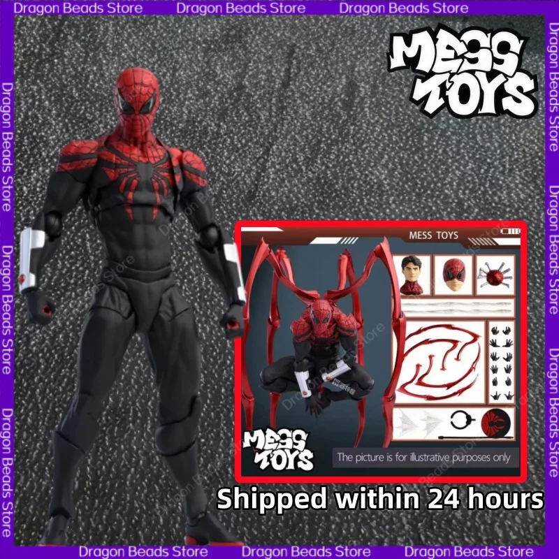 

[In Stock] MESS TOYS Chapter Parker Ultimate Spider-Man Ultimate Neighbor 1/12 Movable Figure Model Ultimate Spider-Man