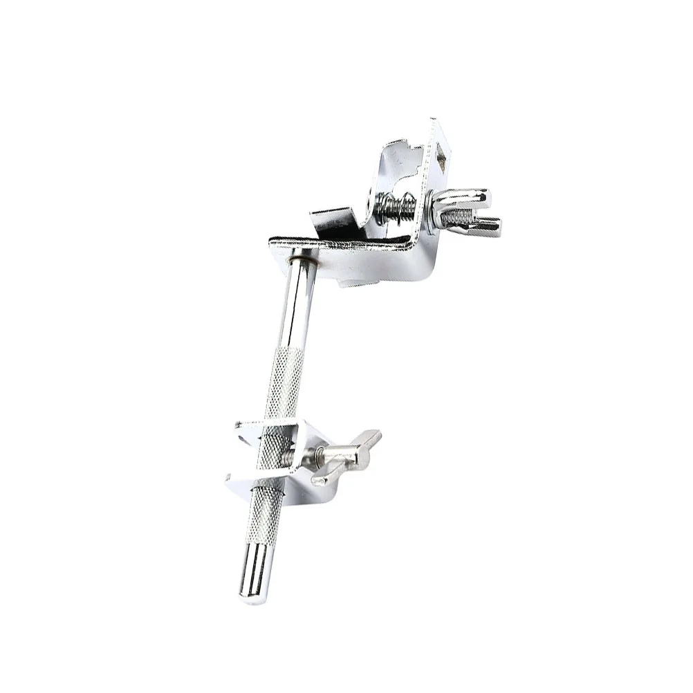 

Fine Workmanship Cowbell Holder Drum Mounted Bracket Professional Bass Clamp Metal Clip