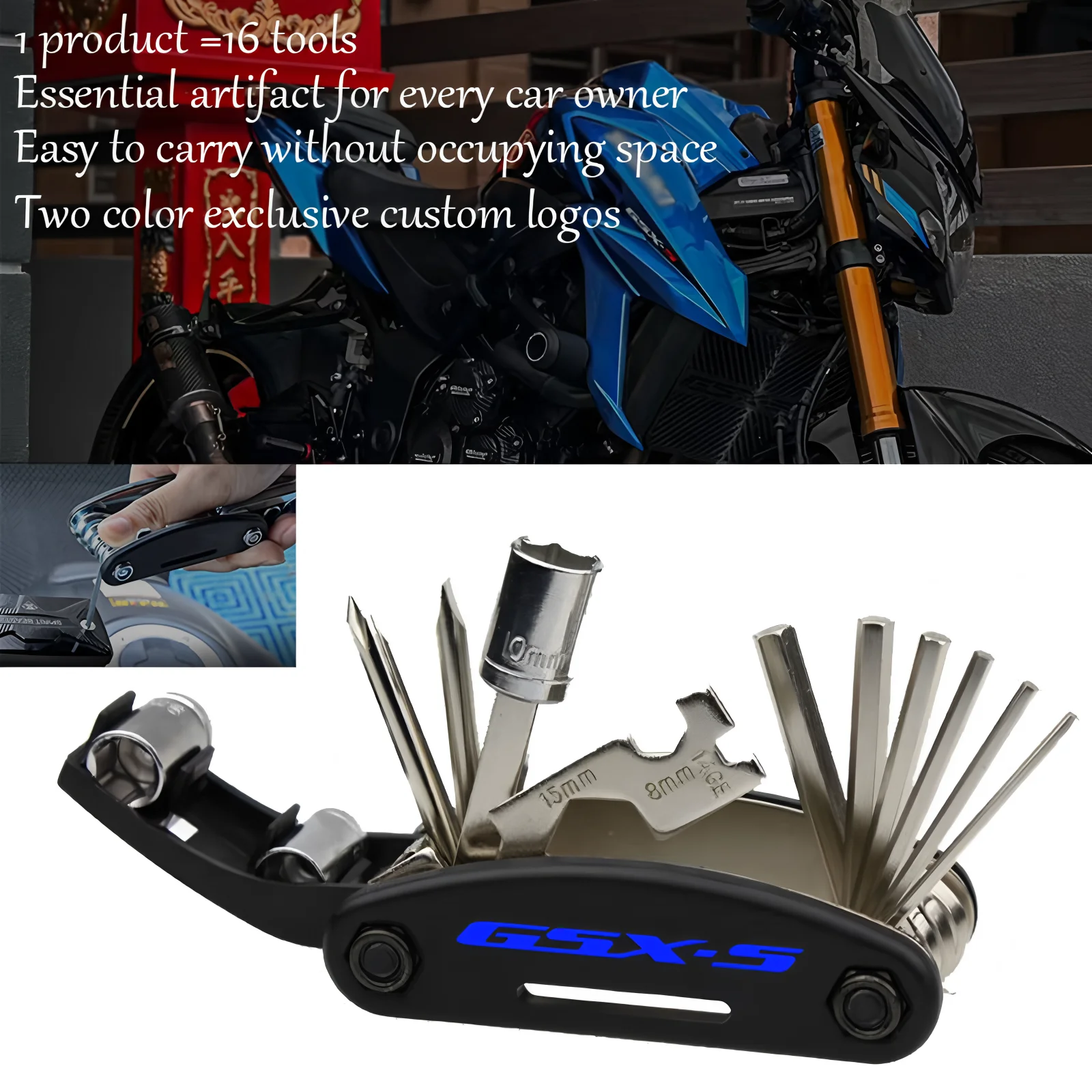 Moto Tool Screwdriver Set Fit For GSX-S GSX-S750 GSX-S1000 GSX-S1000F GSXS750 GSXS1000 GSXS 750 1000 1000F Tools Accessories