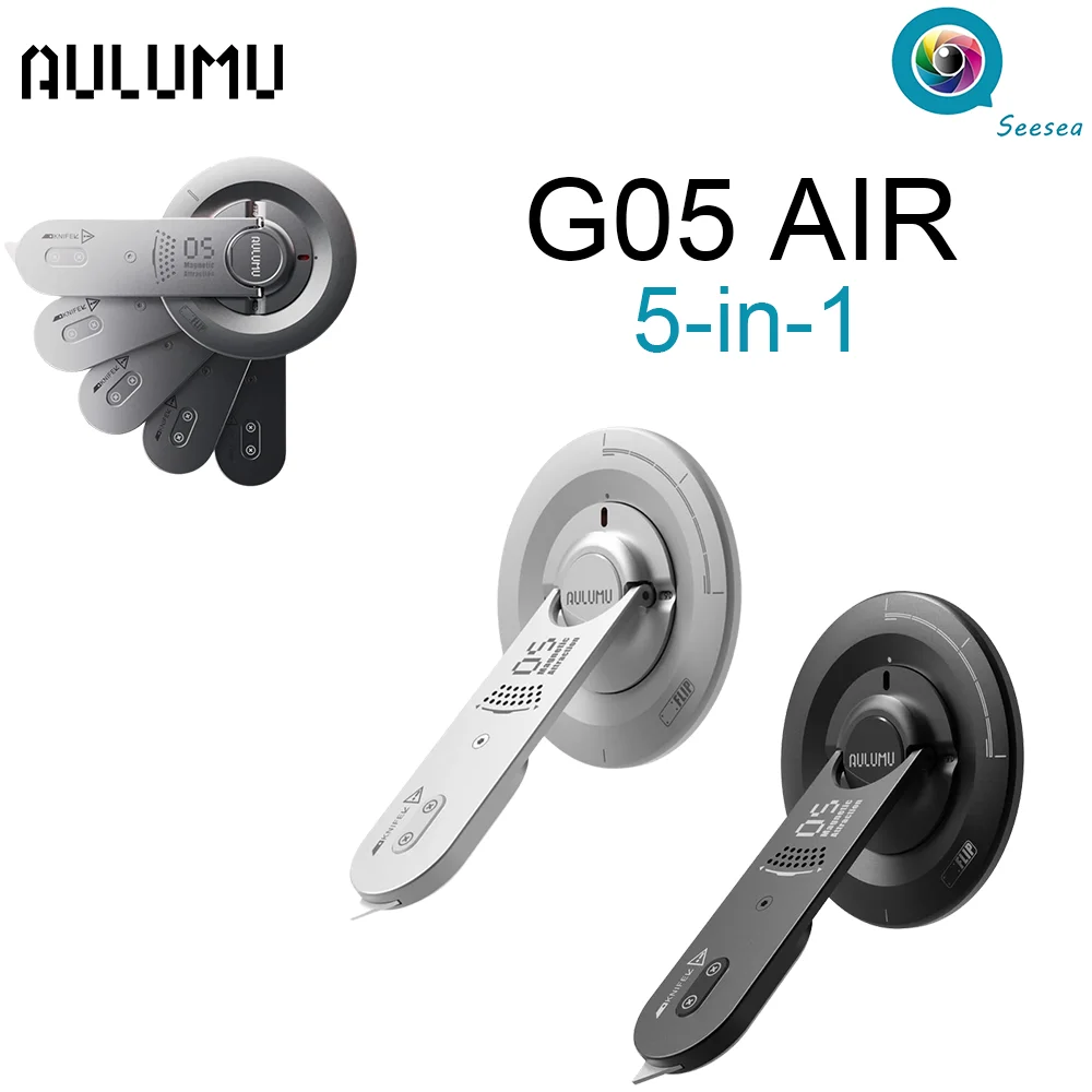 Aulumu G05 Air Supporto magnetico per telefono 5 in 1 impugnatura staccabile 360 °   Supporto per telefono regolabile con apriscatole