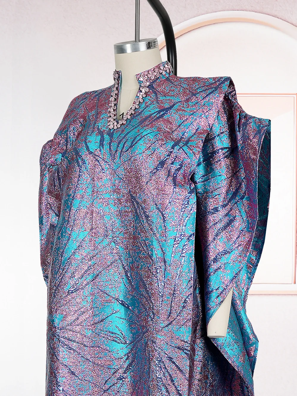 Абая для женщин Дубай Африканское мусульманское модное платье Кафтан Марокканские вечерние платья Парчовый халат бубу Djellaba Femme