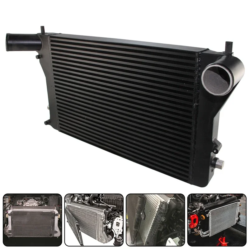 

Передний интеркулер FMIC MK5 Gen.2 MK6 VW Golf GTI Jetta 2006-2010 Черный/Серебристый