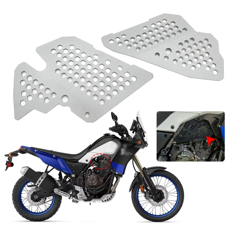 

Защита двигателя мотоцикла для Yamaha Tenere 700 Tenere700 XTZ700 XT700Z 2019-2023, алюминиевый сплав, защитная крышка двигателя