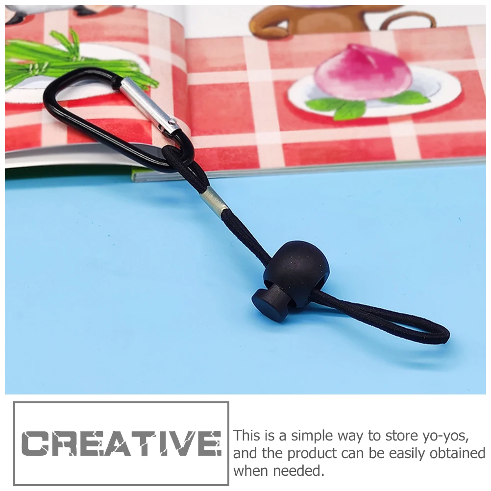 

4 Pcs Key Lanyard Yo-yo Waist Hanging Yoyo Accessories Mini Multipurpose Funny Toys for Kids Hanger Rope Keyring Small Child