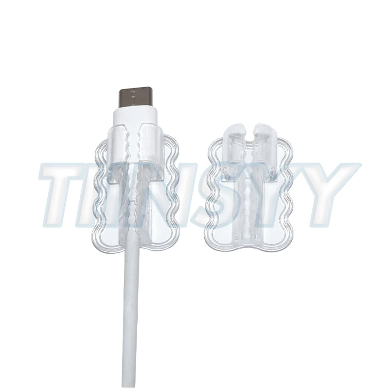 10PCS Cable Grip Protector Covers Anti-Break Data Cord Management Flexible Covers for School And Casual Use