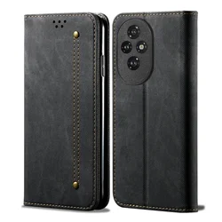 Honor200 Pro Smart 5G Book Case Magnetic Leather Wallet Shell for Huawei Honor 200 Pro Case Honor 200 Lite 360 Protective Capa