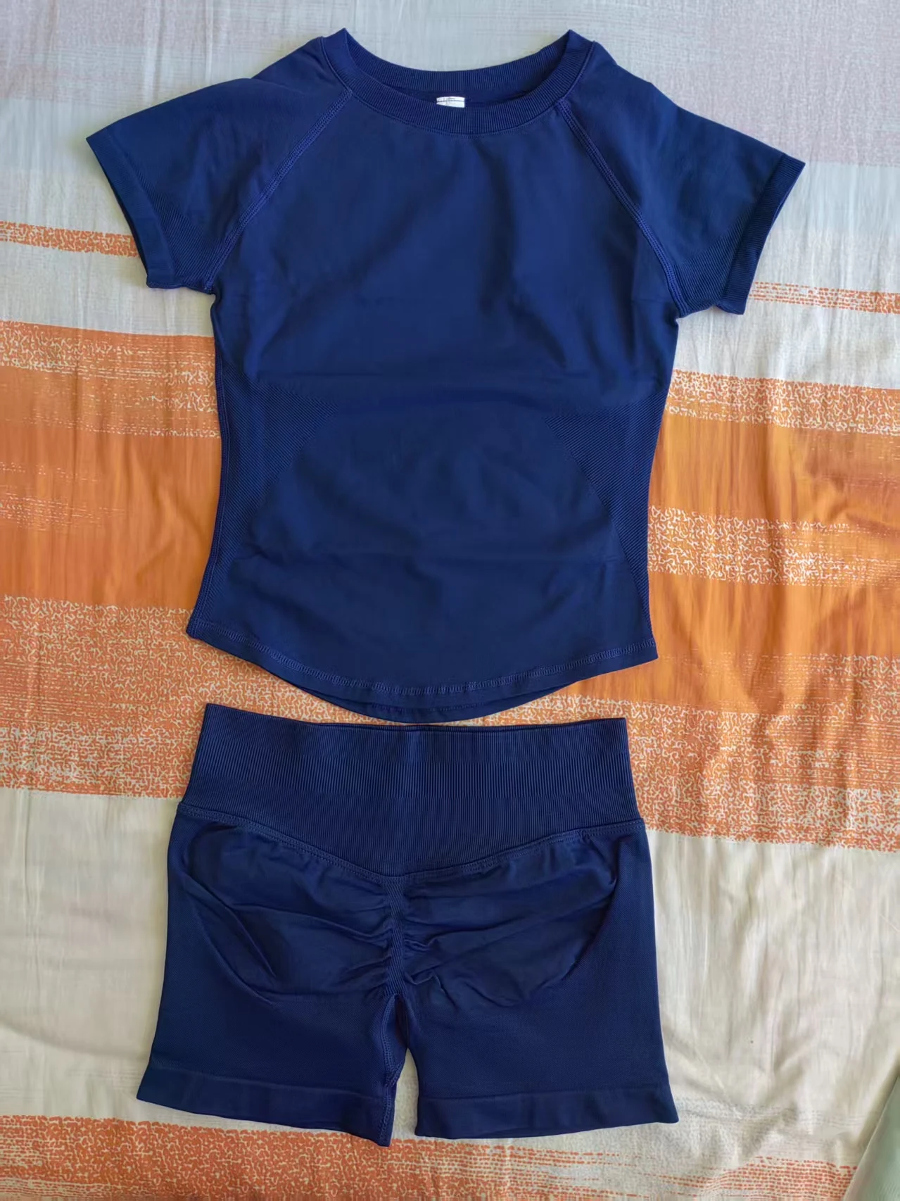 Ensemble de yoga sans couture  - Yoga Fitness Logo avis et prix