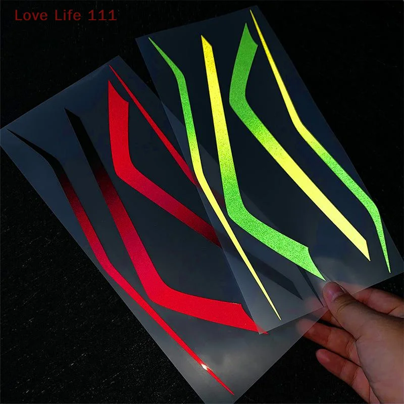 New For 600 350 250 Front End Stickers Waterproof Sunprotection Reflective Motorcycle Modification Stickers Accessories