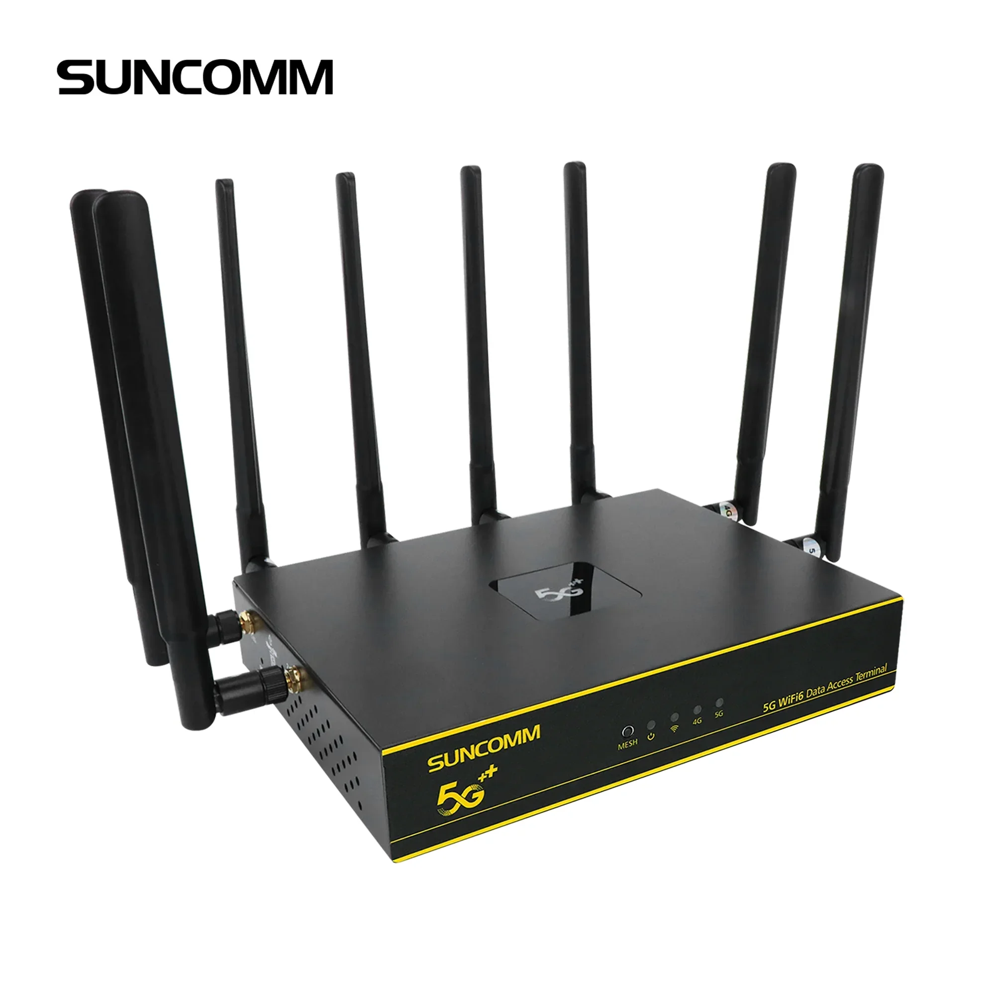 جديد SUNCOMM 5G WiFi 6 الألعاب راوتر لاسلكي X62 مودم-RF نظام NSA SA العصابات EasyMesh VPN IPV4 IPV6 TTL 5G CPE راوتر