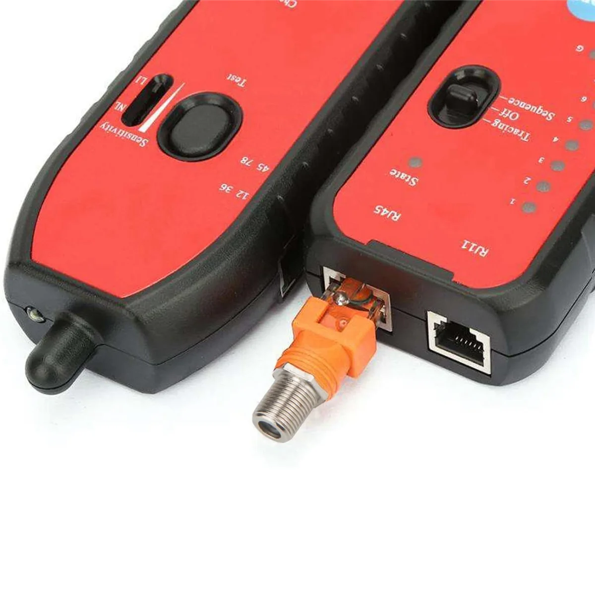 محول محوري إلى إيثرنت، 4 عبوات محول RF F أنثى إلى RJ45 ذكر لاختبار الخط