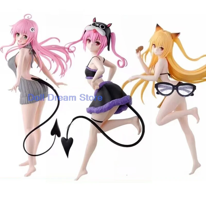 Figura de Anime Japonesa Original 2026 en Stock, Lala Satalin Deviluke/Eve, Figura de Acción Coleccionable para Niños