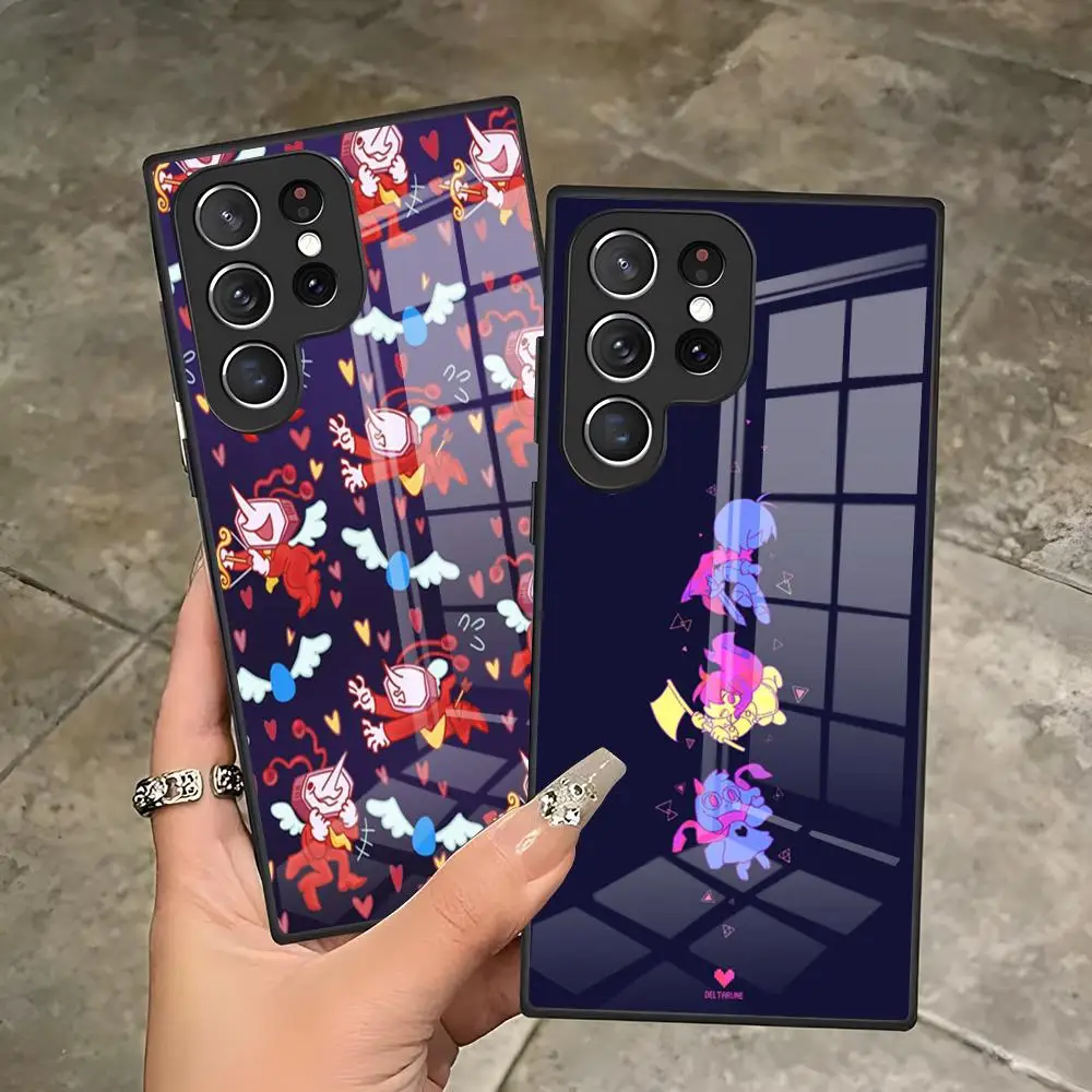 Game D-Deltarune Phone Case For Samsung S26 S25 Edge S24 S23 S22 Ultra Plus Fe A57 A37 A17 A56 5G Glass Cover