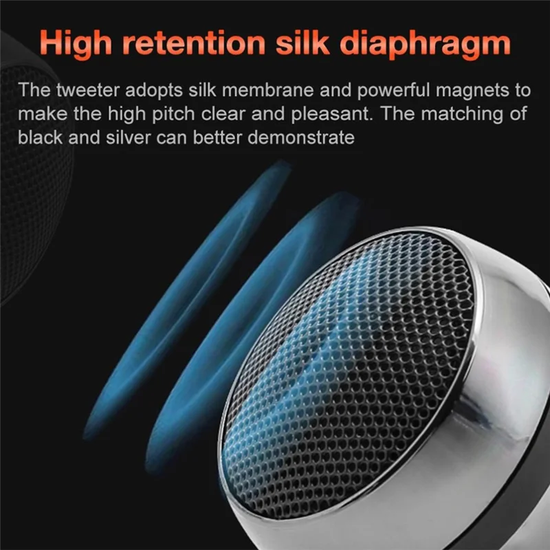 

2Pcs 12V Car Tweeter Universal High Efficiency Loudspeaker 4Ohm 92DB Loud Speaker Super Power Audio Sound Car Tweeters