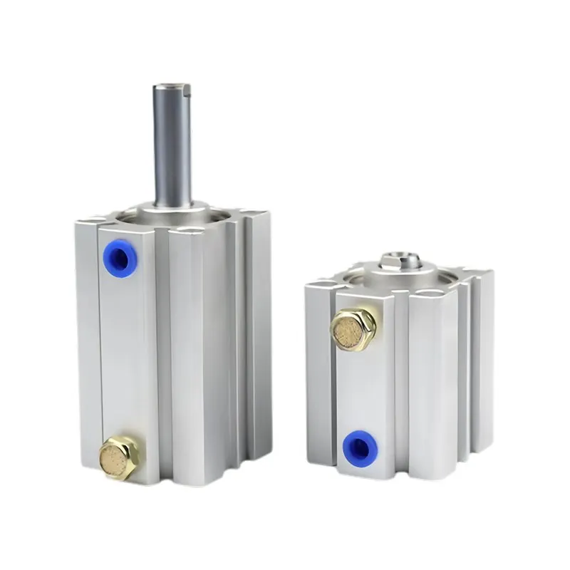 

SSA Pneumatic Cylinder Single Acting Thin Compact Air Cylinder Aluminum Alloy Push Out Type Cylinder Bore 12-50mm Stroke 5-100mm