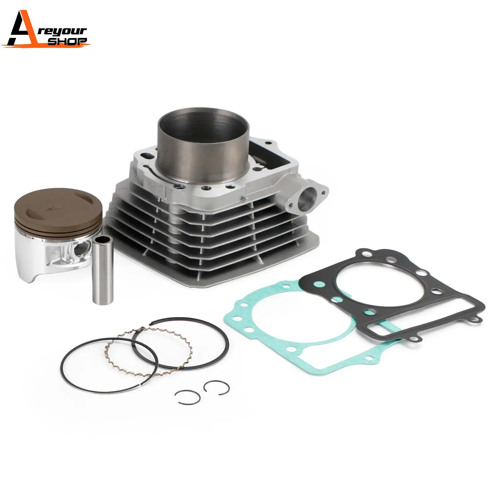 

Areyourshop Engine Cylinder Piston Gasket Kit for Kawasaki Bayou 300 KLF300C 4x4 1989-2005