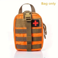 Medical Bag Outdoor First Aid Kit Accessory Bag Tool Bag Survival Bag Empty Bag, Does Not Include Medical Supplies
