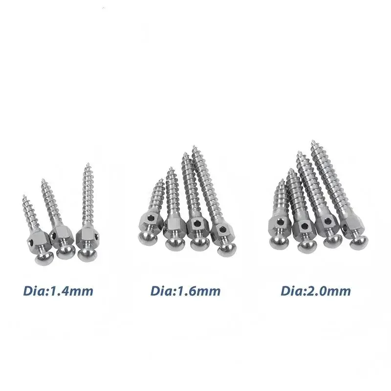 Orthodontic TADs Miniscrew Kit Multiple Sizes Implants for Skeletal Anchorage Complex Malocclusion Correction