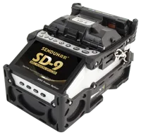 SENDUN SD-9 fusion splicer machine 6 Motors ARC Optical Welder splicing machine VFL OPM touch screen tool case