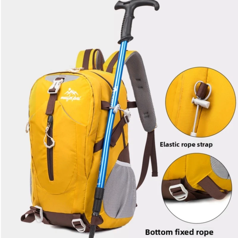 

2026 new model sport hiking/outdoor backpack, can carry a water bladder, lightweight and stylish for travel and camping.