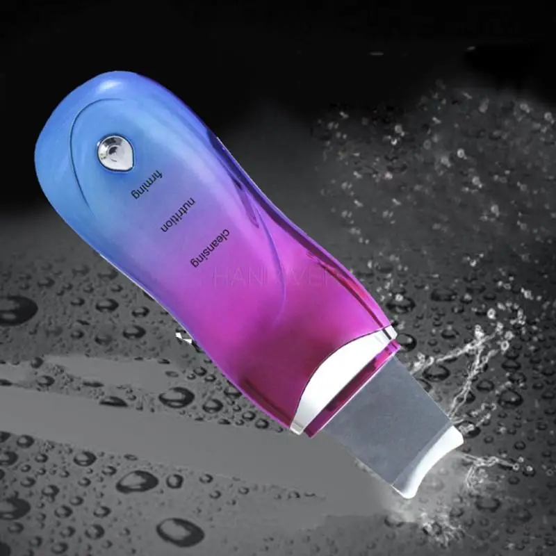 Blackhead horny ultrasonic shoveling machine negative ion import and export micro-current beauty equipment shoveling knife