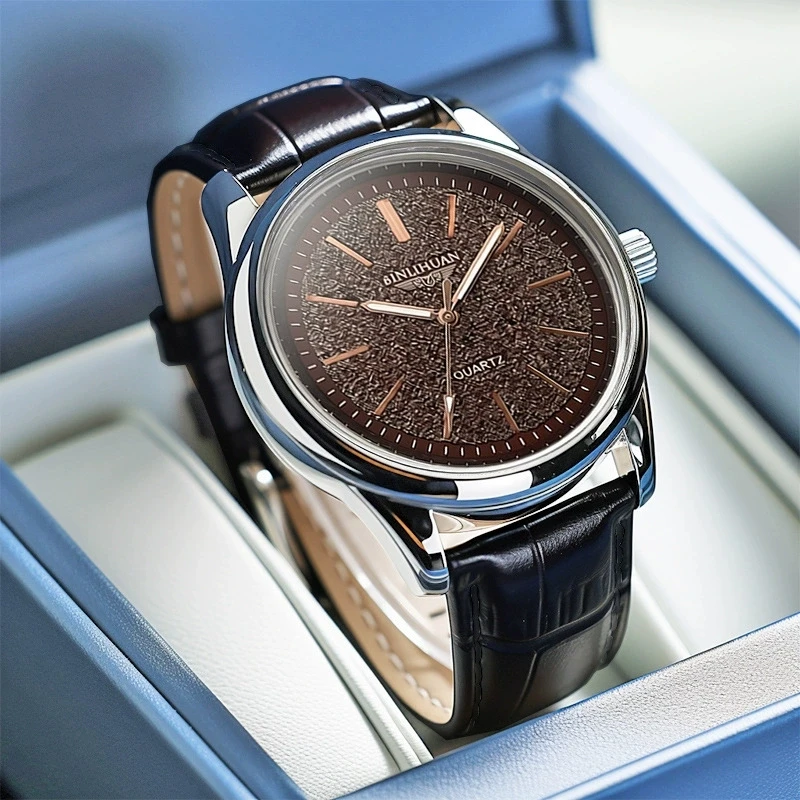 New Fashion Man Luxury Business Leather Watch Men Sports Casual Quartz Wrist Watches Gifts Male High Quality Clock Reloj Hombre