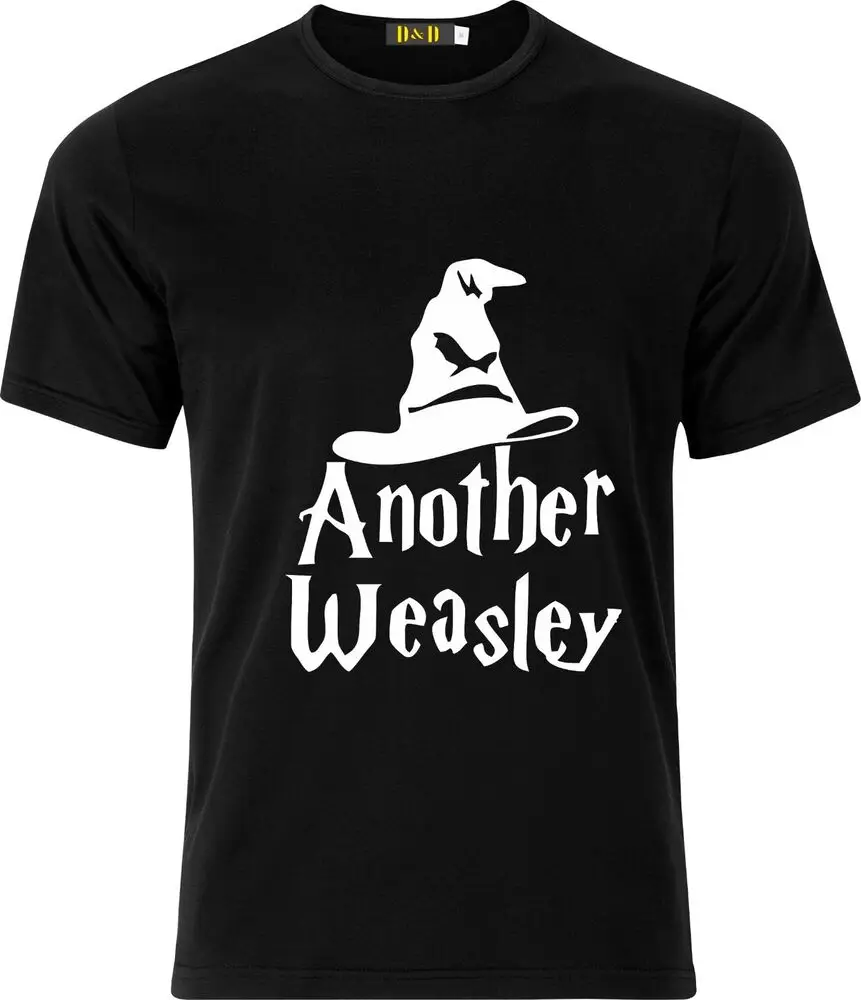 PERSONALISED ANOTHER WEASLEY SORTING HAT FUNNY HUMOR COTTON  T SHIRT  Cotton Luxury brand vintage oversized