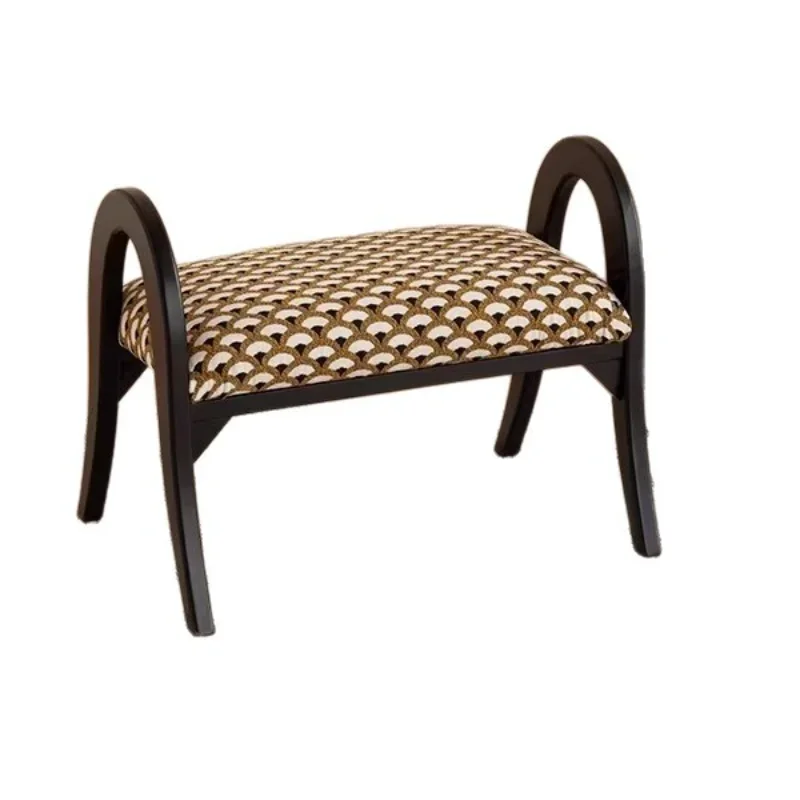 

elf eye, jacquard fabric medium and ancient style, shoe changing stool, porch low stool, dressing stool