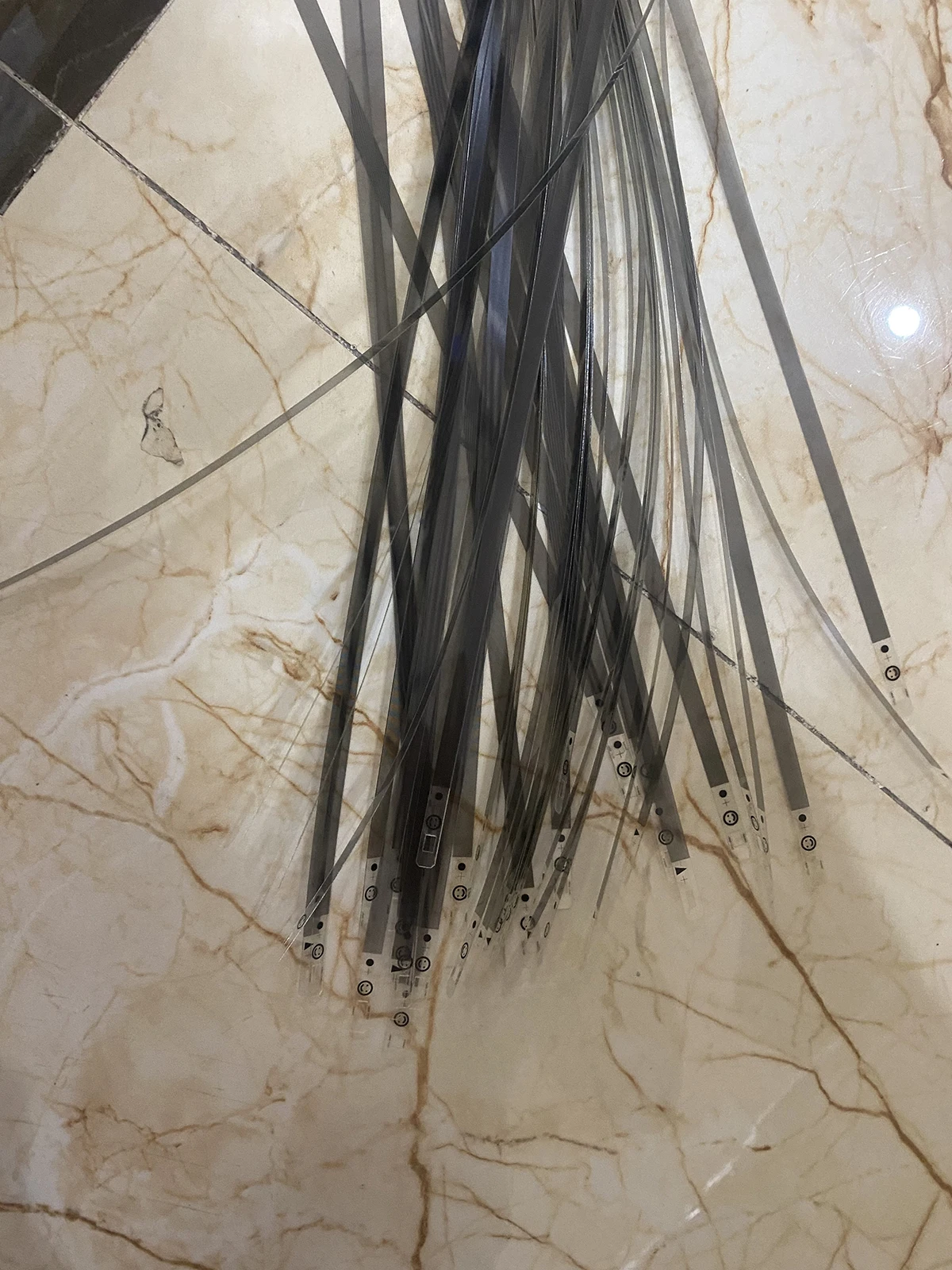 10 Buah Strip Encoder untuk HP OfficeJet PRO 8600 8100 8610 8620 CM751-80007 Bagian Printer Baru