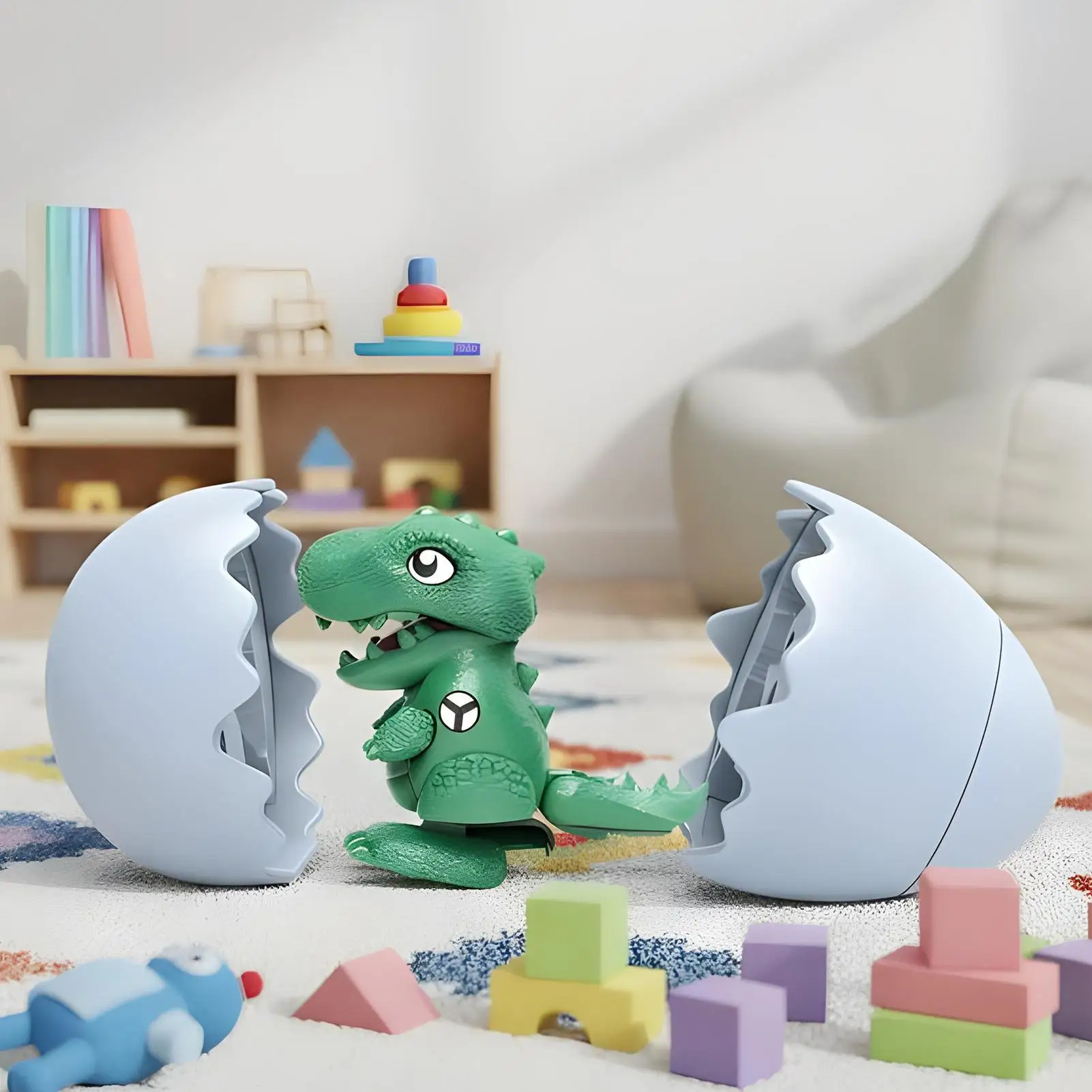 Jeux de société dinosaures à remonter, jouet amusant pour la famille, œuf Capybara pour enfants, garçons et filles, voyage sur route préscolaire, voiture, école à domicile