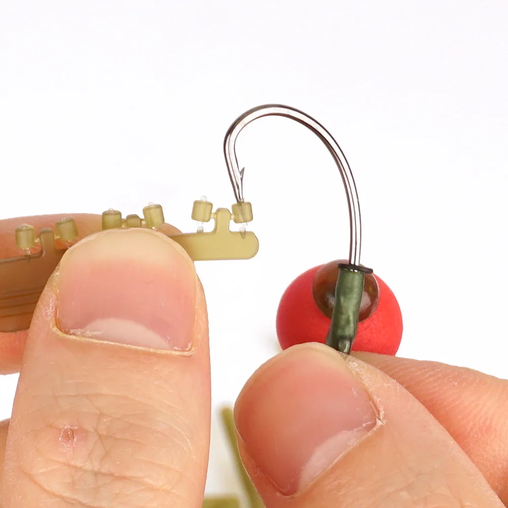 Anzuelos y montajes de pelo para carpa estilo europeo Hirisi - imagen 4
