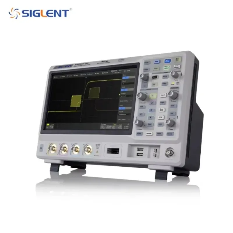 1PC SIGLENT SDS2102X Plus 100MHz 2CH High-Performance Oscilloscope, 2GSa/s 200Mpts Memory, 500k wfms/s, 10.1